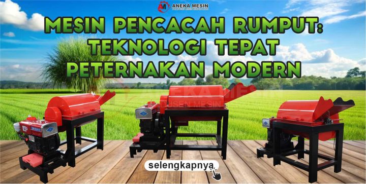 mesin pencacah rumput