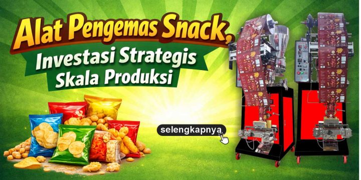 alat pengemas snack
