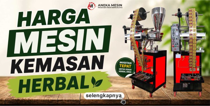 harga mesin kemasan herbal