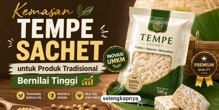 kemasan tempe sachet