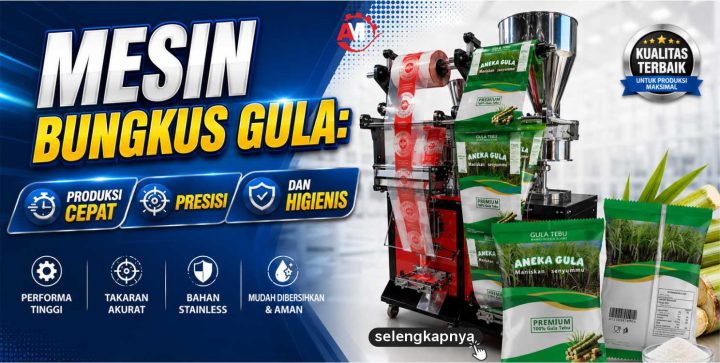 mesin bungkus gula
