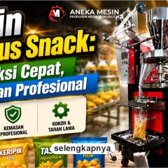 mesin bungkus snack