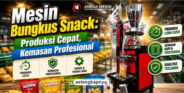 mesin bungkus snack
