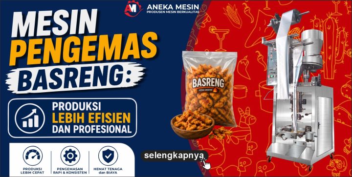 mesin pengemas basreng