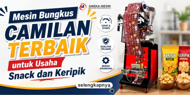 mesin bungkus camilan