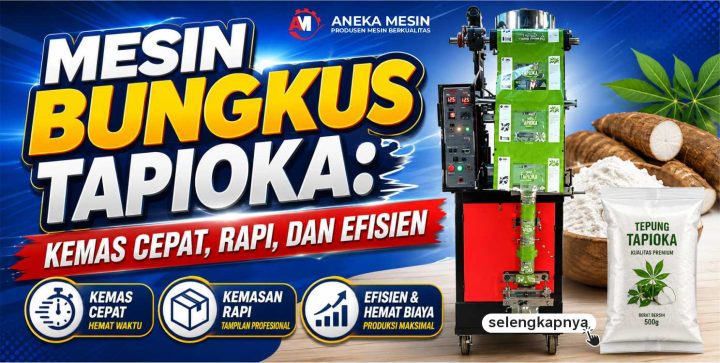 mesin bungkus tapioka