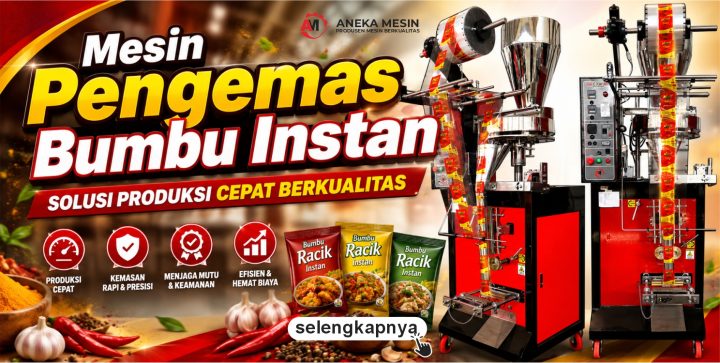 mesin pengemas bumbu instan