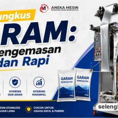 mesin bungkus garam