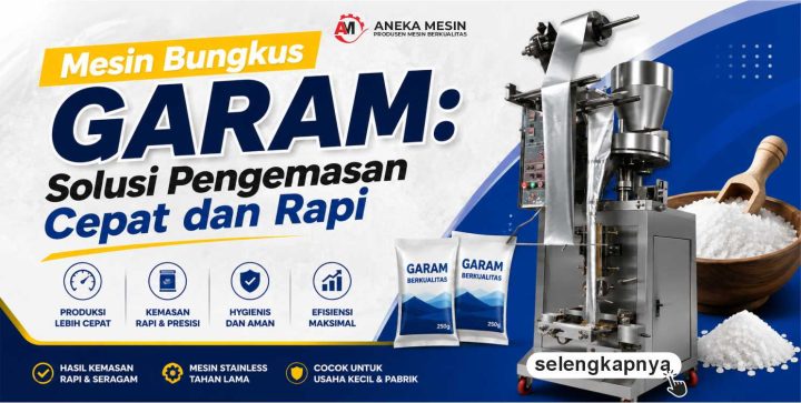 mesin bungkus garam