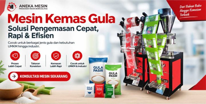 mesin kemas gula