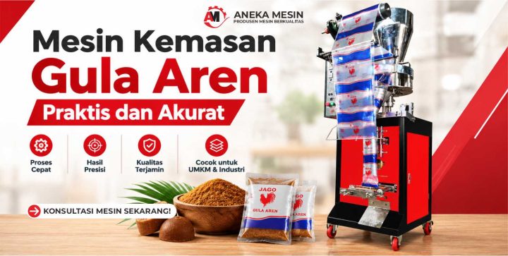mesin kemasan gula aren