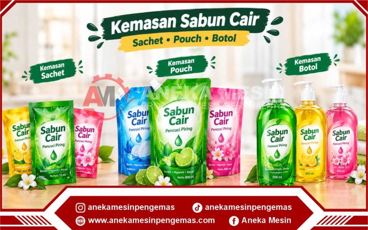 mesin pengemas sabun