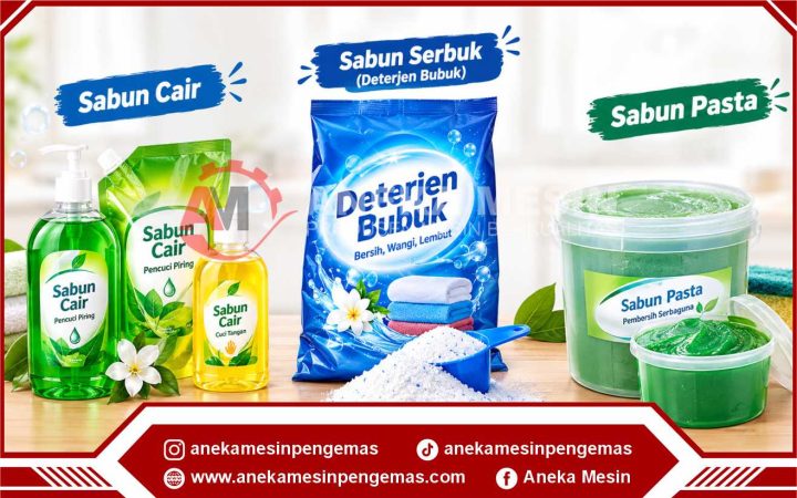 mesin pengemas sabun cair
