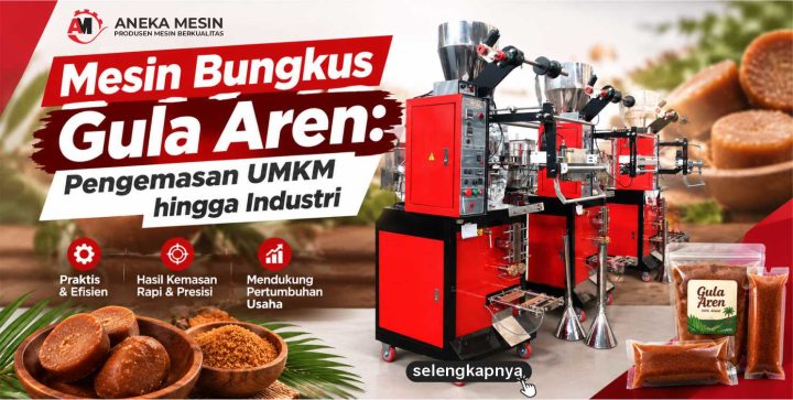 mesin bungkus gula aren