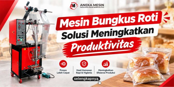 mesin bungkus roti